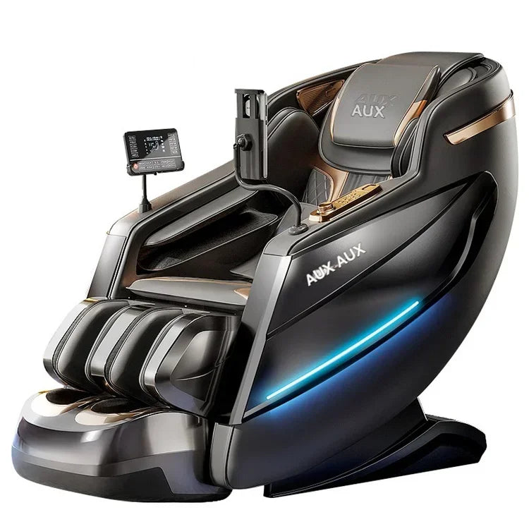 Dual-Core 6D+6D Massage Chair Full Body Zero Gravity Massage Recliner Chairs  Stretch Relaxation Massage Chair