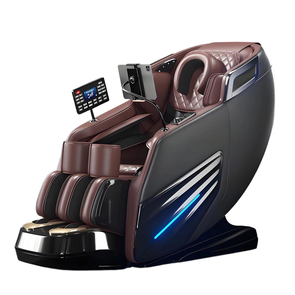 6D AUTO Massage Chairs Full Body Zero Gravity Relaxation Massage Recliner Chair With SL-Track Bluetooth Speaker Heating Massage