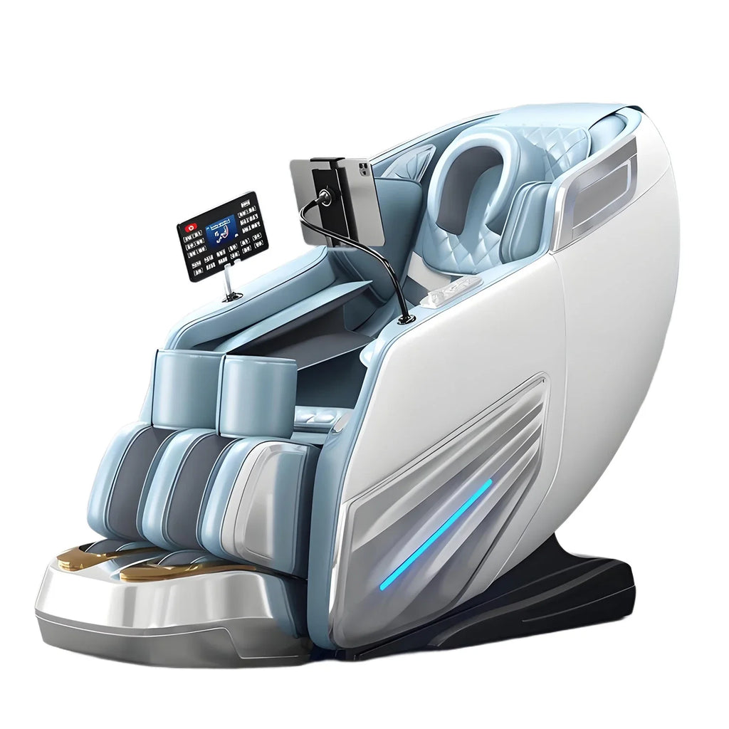 6D AUTO Massage Chairs Full Body Zero Gravity Relaxation Massage Recliner Chair With SL-Track Bluetooth Speaker Heating Massage