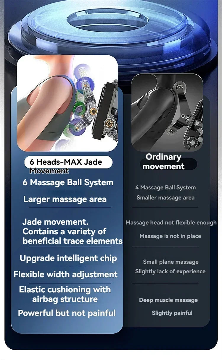 Dual-Core 6D+6D Massage Chair Full Body Zero Gravity Massage Recliner Chairs  Stretch Relaxation Massage Chair