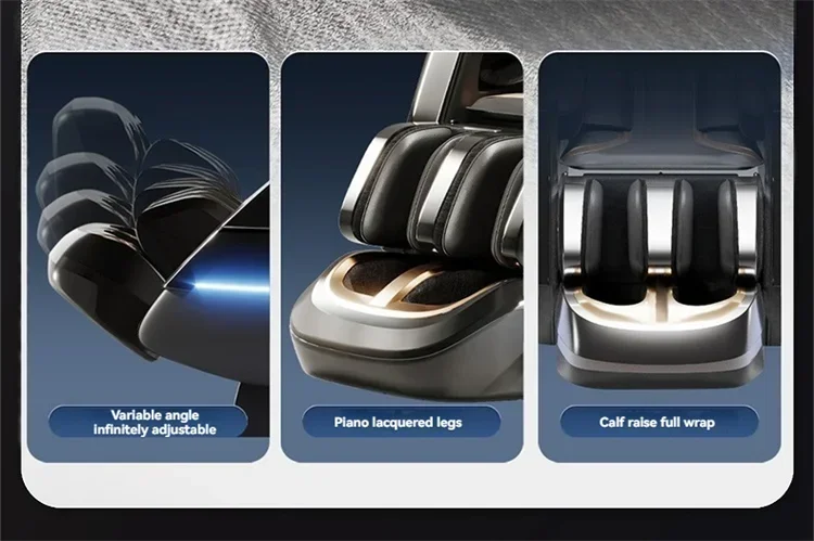 Dual-Core 6D+6D Massage Chair Full Body Zero Gravity Massage Recliner Chairs  Stretch Relaxation Massage Chair