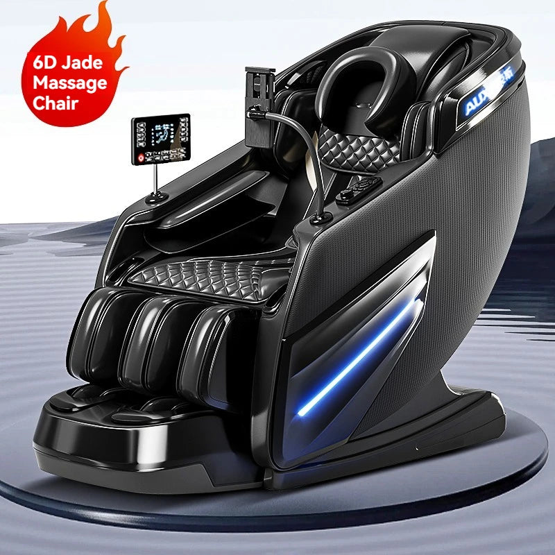 6D AUTO Massage Chairs Full Body Zero Gravity Relaxation Massage Recliner Chair With SL-Track Bluetooth Speaker Heating Massage