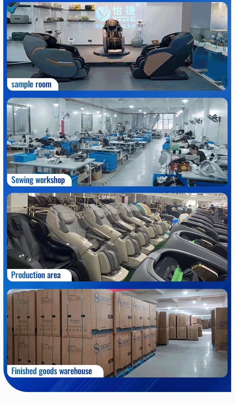 Dual-Core 6D+6D Massage Chair Full Body Zero Gravity Massage Recliner Chairs  Stretch Relaxation Massage Chair
